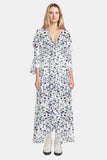 floral drop shoulder dress