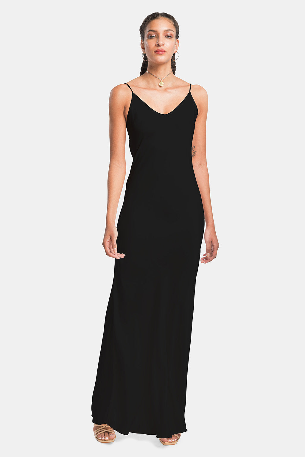 vegan slip dress