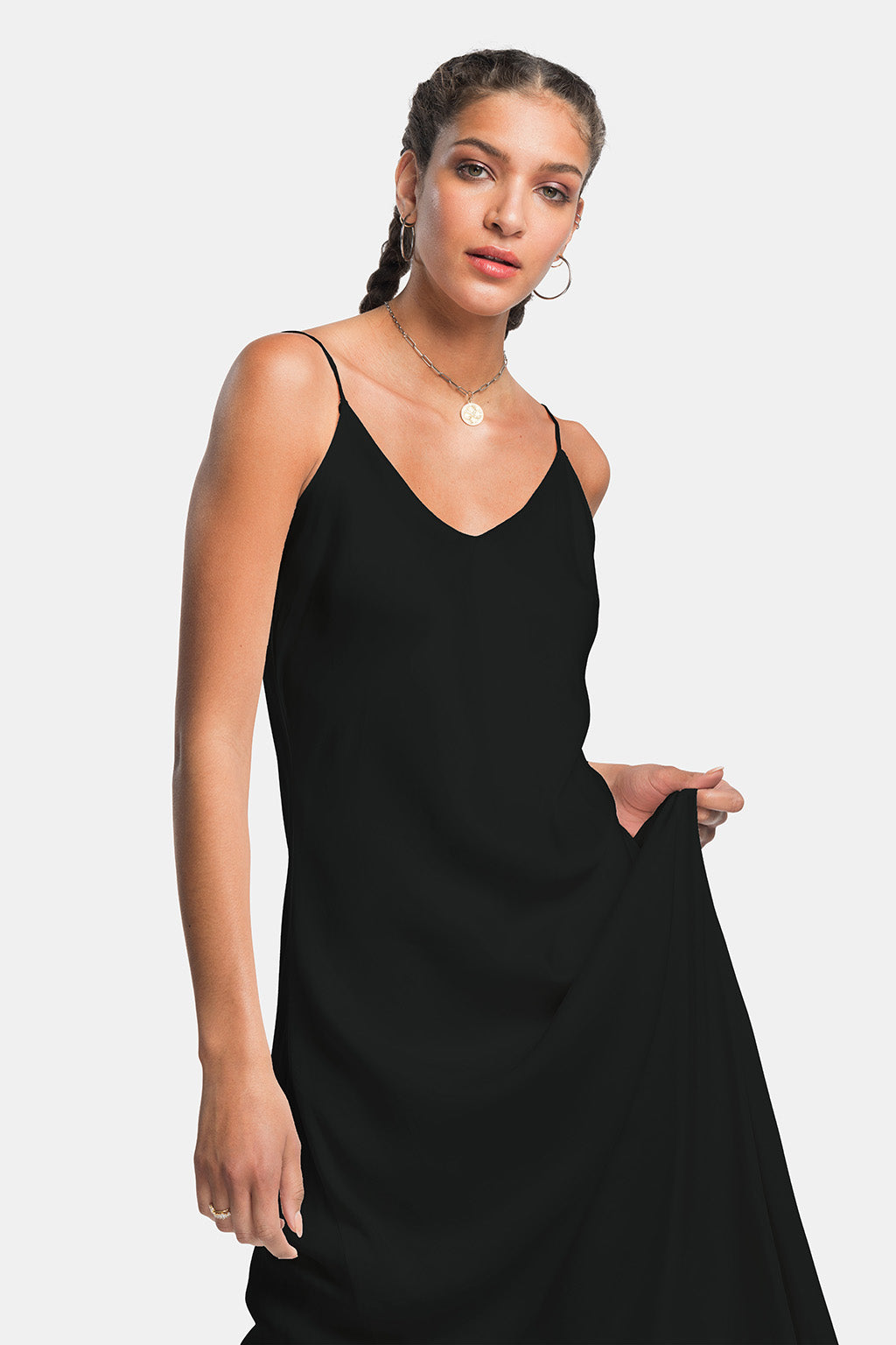 vegan slip dress