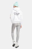 white organic cotton butter hoodie