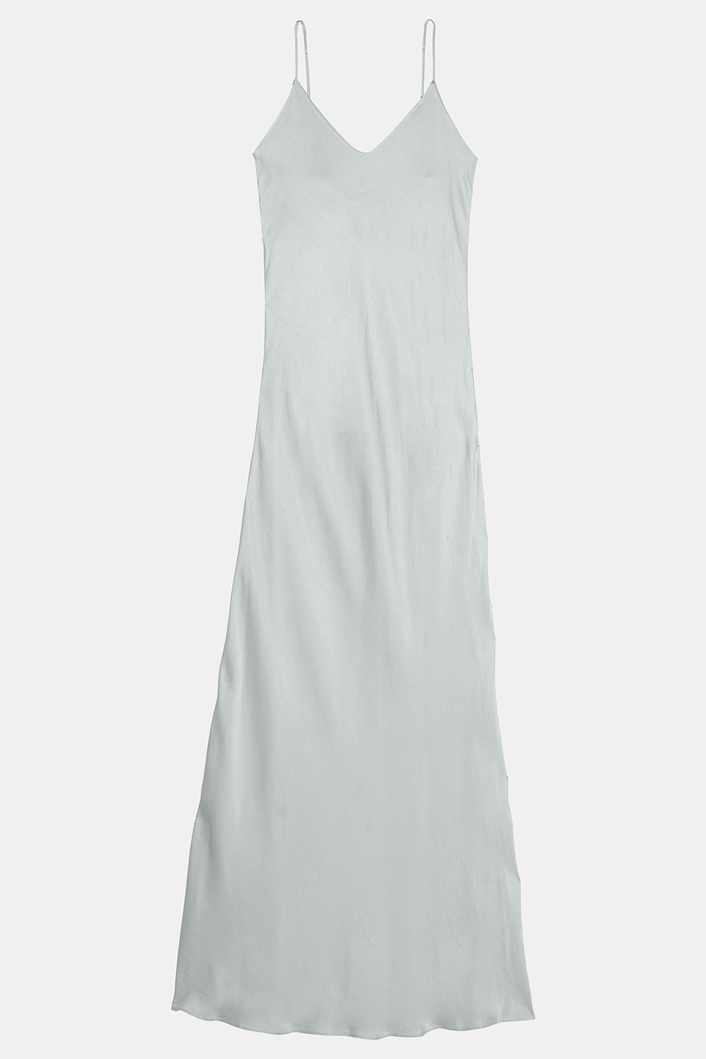 vegan silk slip dress