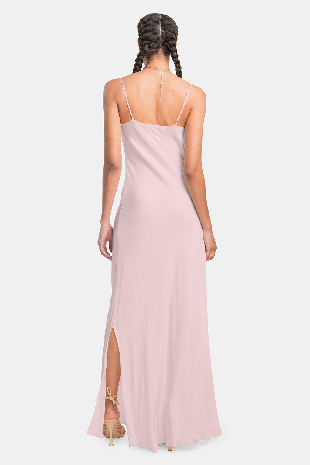 pink slip dress