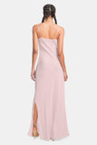 pink slip dress