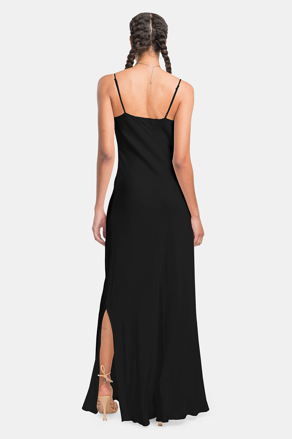 vegan slip dress