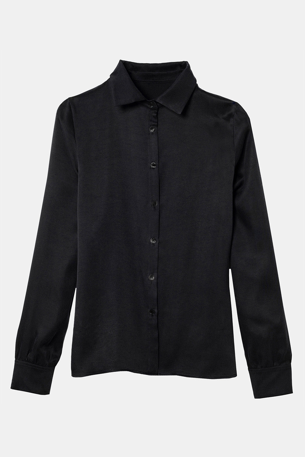 vegan silk blouse