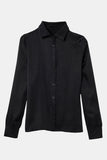 vegan silk blouse