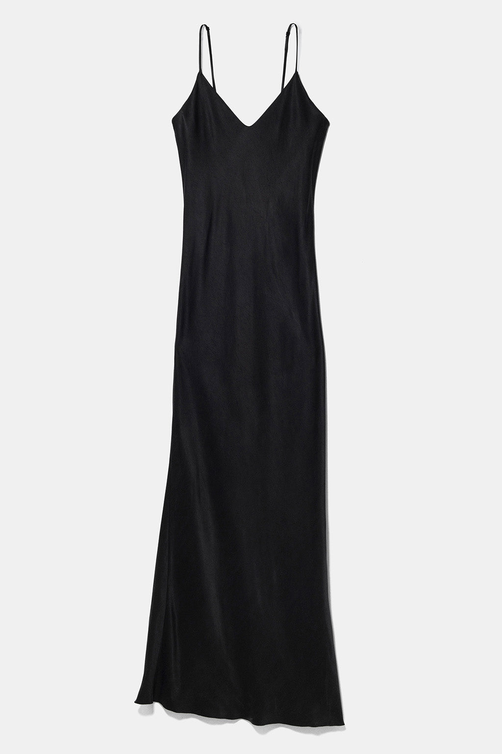 vegan silk maxi dress