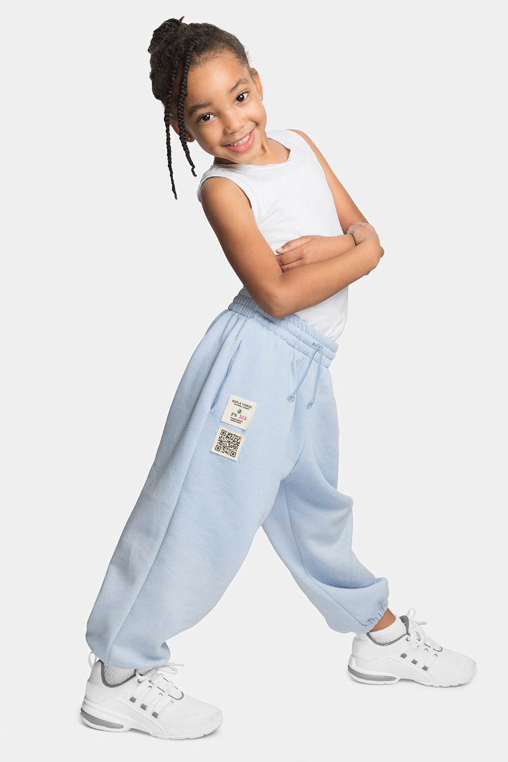 baby blue organic sweatsuit