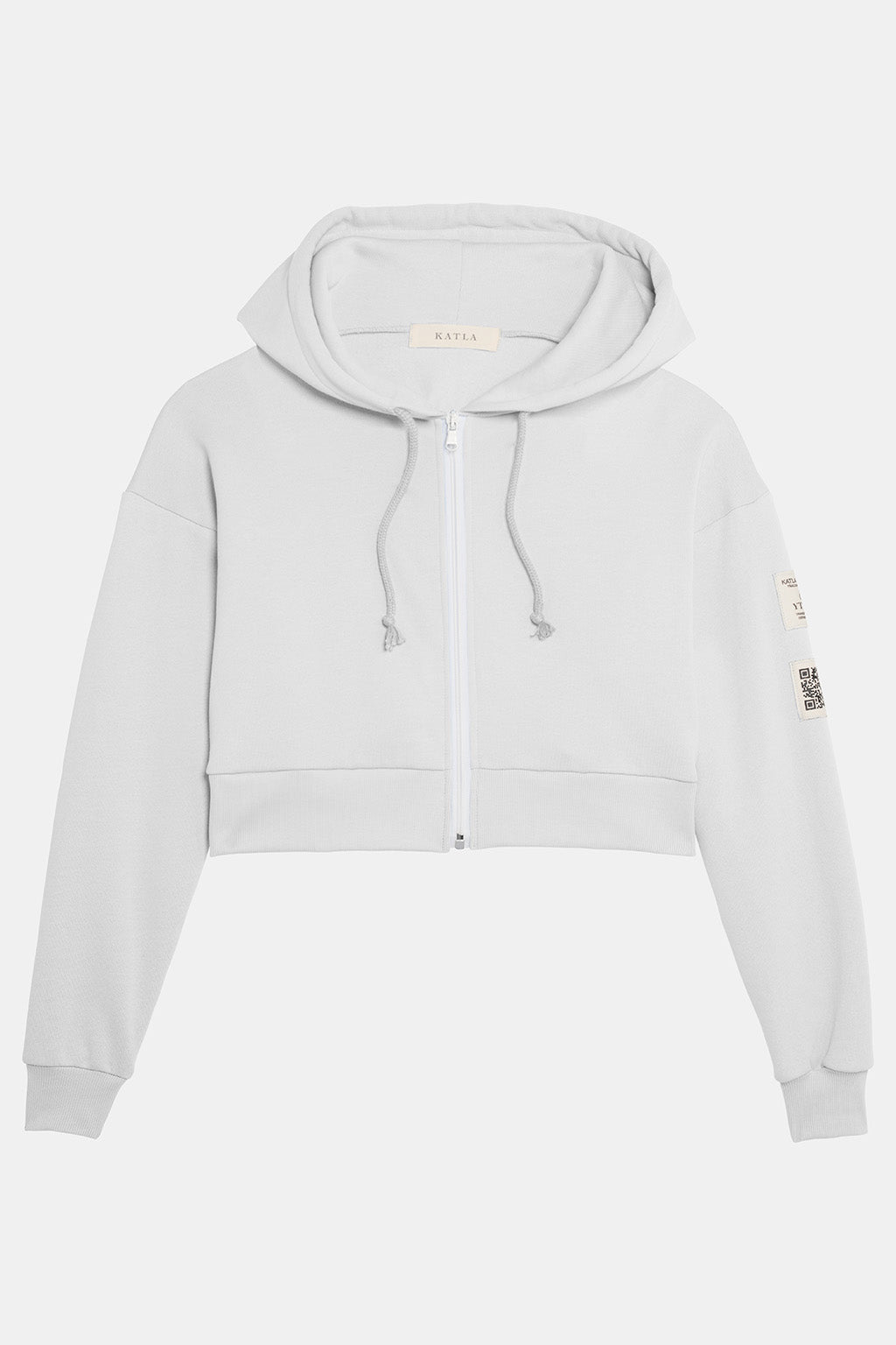 organic crop hoodie