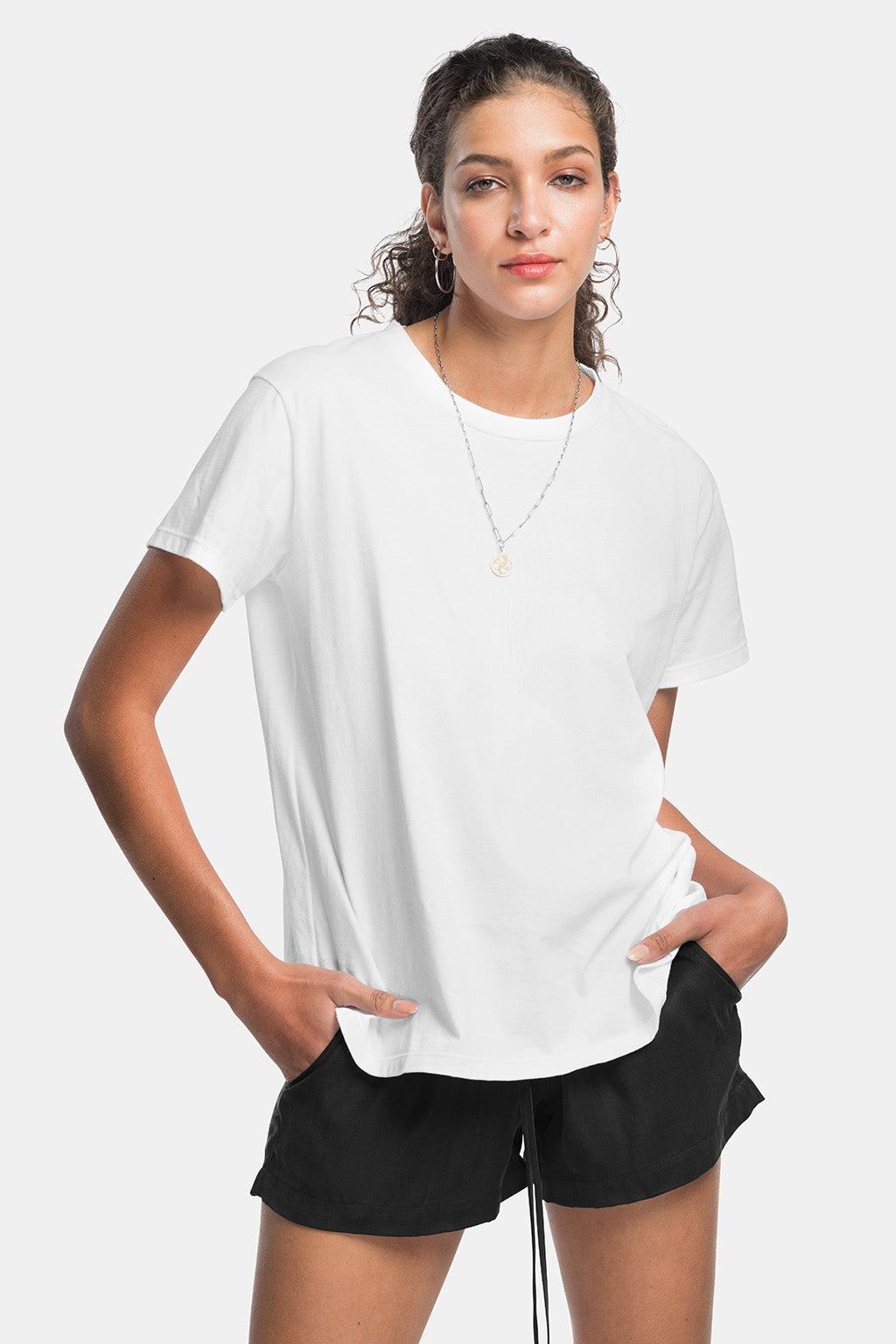 organic cotton white tshirt