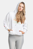 white organic cotton butter hoodie