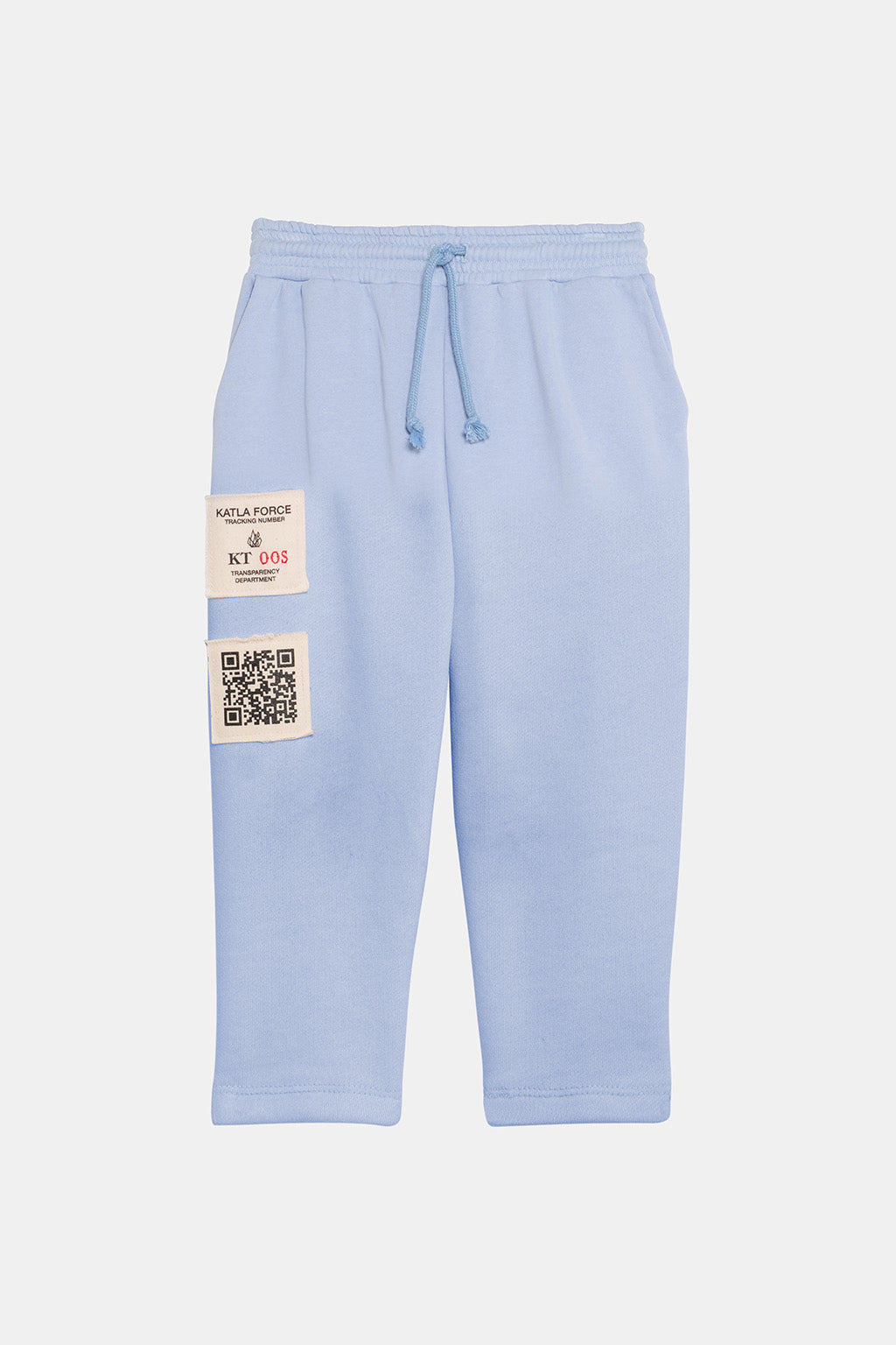 organic cotton blue baby pants