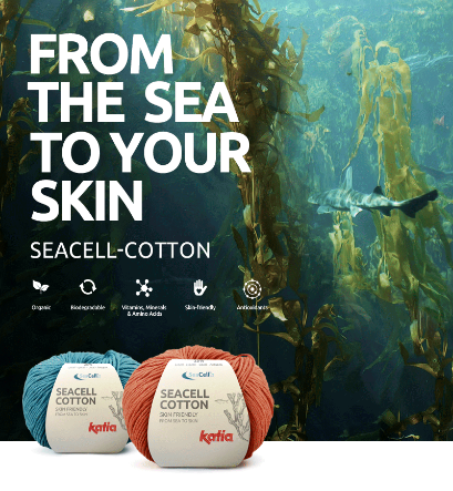 From the Sea to Your Skin Seacell facilitates the active exchange of substances between fiber and skin